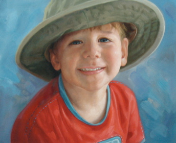 Child Oil Portraits make Great Luxury Christmas Gifts